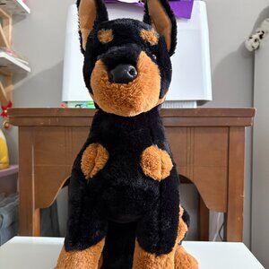 Douglas Cuddle Toys Maverick the Dlux Doberman